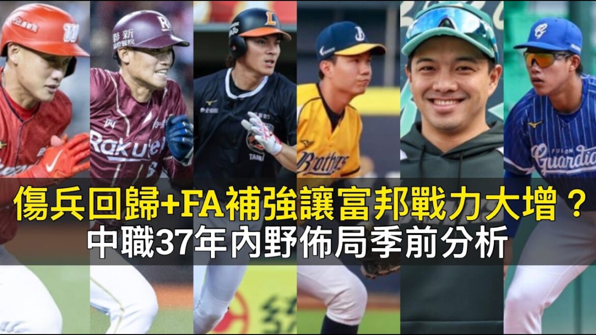 傷兵回歸+FA補強讓富邦戰力大增？中職37年六隊內野佈局季前分析