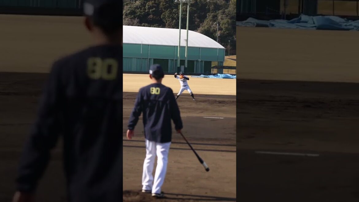 【名手復活⁉︎】安達コーチのゴロ捕球#安達了一 #オリックス #オリックスバファローズ #春季キャンプ #プロ野球 #野球 #宮崎キャンプ
