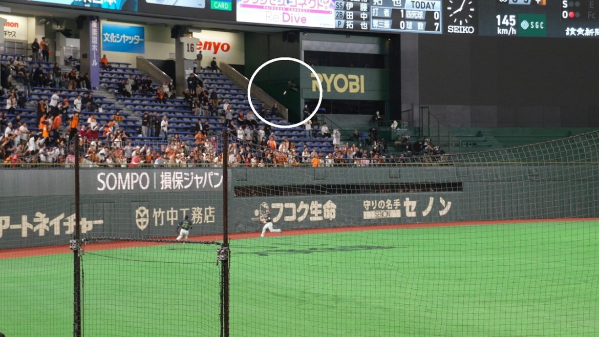 巨人 丸佳浩 ツーベースヒット　巨人 vs ヤクルト　オープン戦　2026年3月18日(水)　東京ドーム