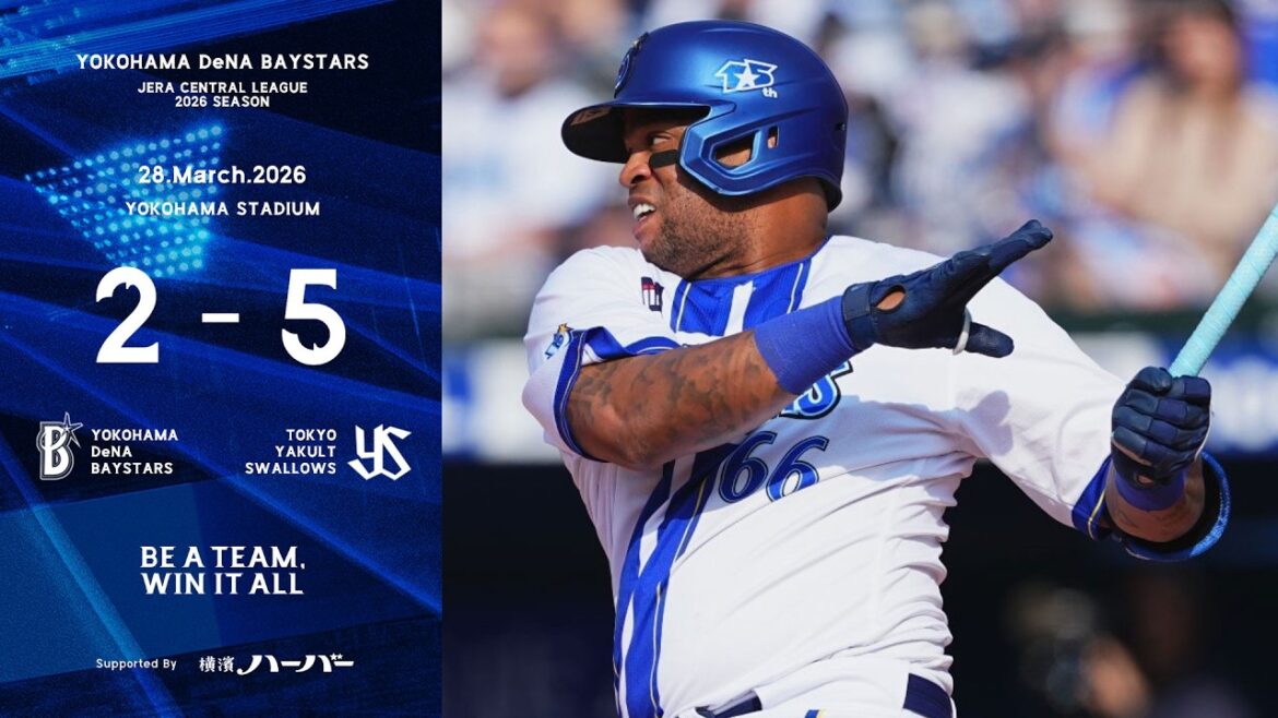 2026.3.28ハイライト【DeNA vs ヤクルト】3回ビシエド選手の一打で反撃し、マルセリーノ選手、ルイーズ選手も無失点に封じて反撃の機運を高めるが、得点を呼び込めずチーム今季初白星ならず...