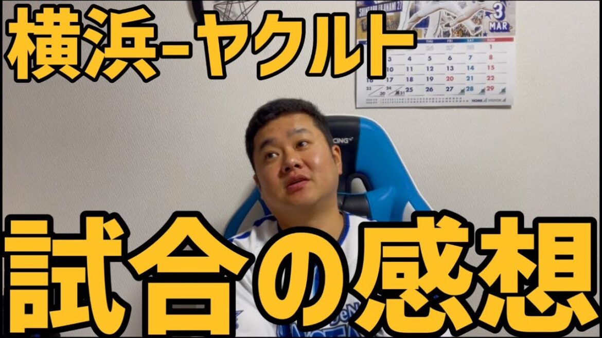 3月28日横浜-ヤクルト　試合の感想