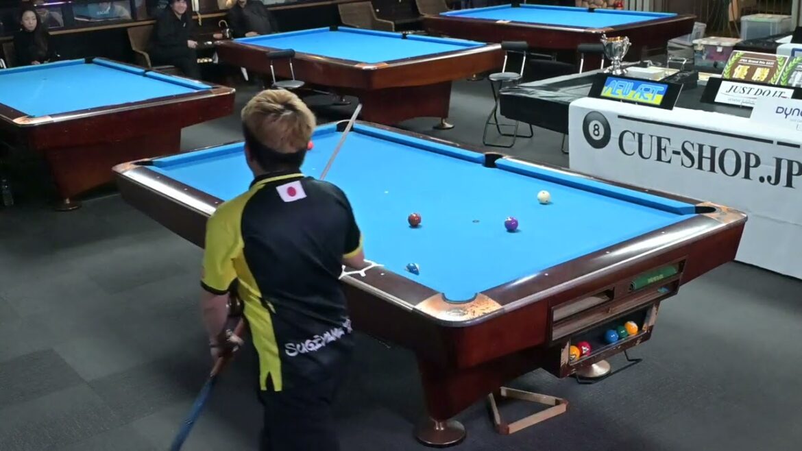 杉山功起 グランプリイースト初優勝の上がりラック vs ジュリアン・セラディラ　2025 JPBA Grand Prix East #6 FInal