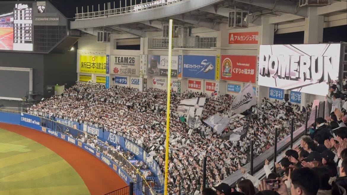 2026年ロッテ初ホームラン！ ポランコ応援歌  2026/3/27 ロッテ vs ライオンズ  #chibalotte