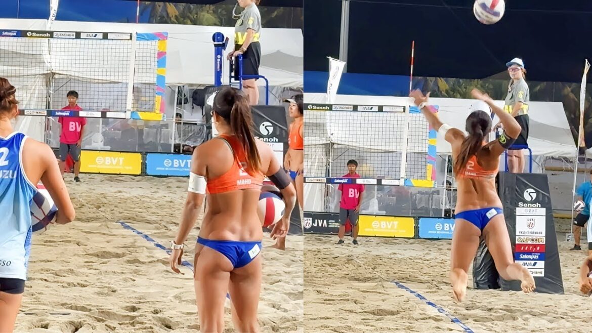 [ジャパンビーチバレーボールツアー 2024 第４戦]  立飛大会 グループ戦Cの試合