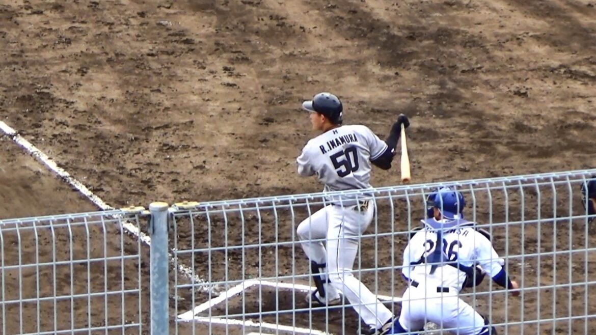 ハヤテvs中日 ハヤテ今村選手が3試合連続打点！エンドランで1塁から鈴木将平選手がホームインする瞬間【ファームリーグ】