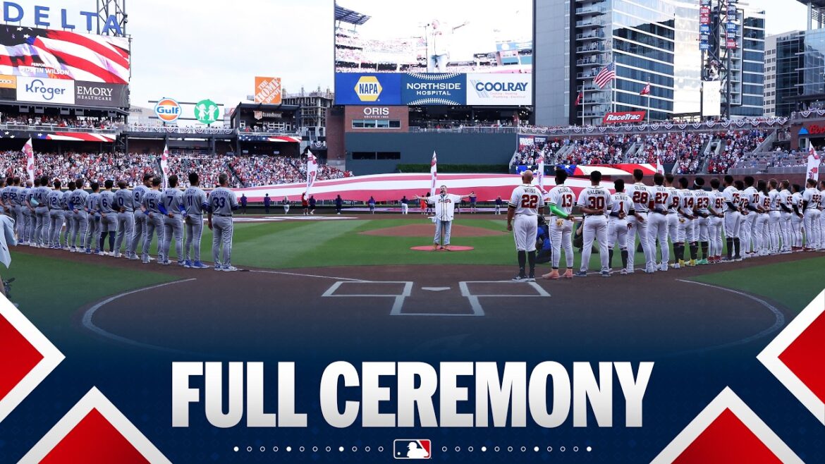 FULL CEREMONY: Braves celebrate 60 years playing in Atlanta! (Ft. a legend from EVERY DECADE!)