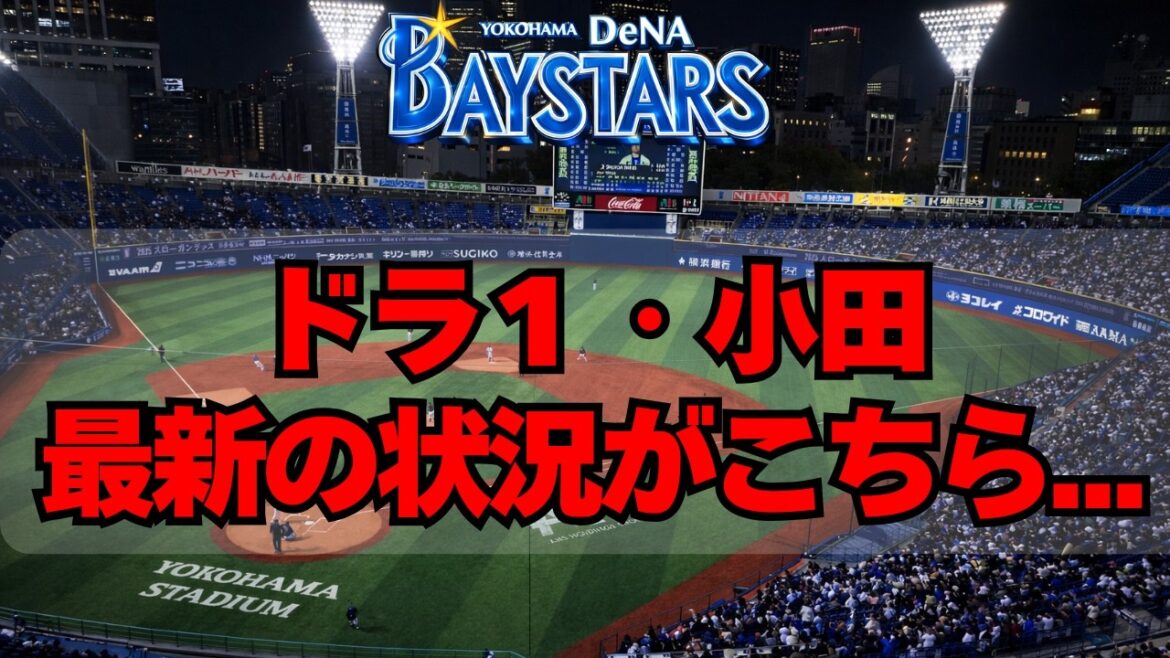 【DeNA】ドラ１・小田康一郎の最新の状況がこちら・・・