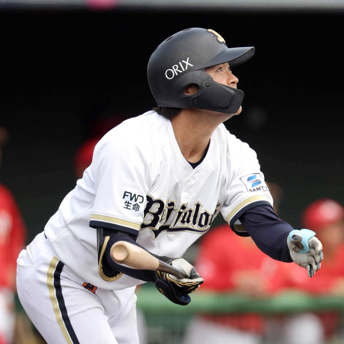 JR Kyushu game, 2nd death in the 1st inning bases loaded, Ryoma Yamanaka hits grand slam over the middle to turn the game around (Camera: Haruko Yoshimura)