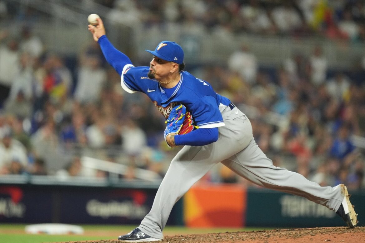 防御率0.00と圧倒的な存在感を見せるアンドレス・マチャド【写真：アフロ】