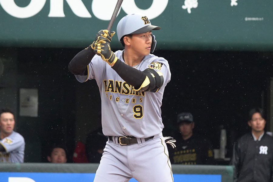 衝撃の.364…阪神ドラ1は「何なんだこの化け物」 虎党の予感「森下より凄い可能性」 | Full-Count 阪神・立石正広【写真:竹村岳】