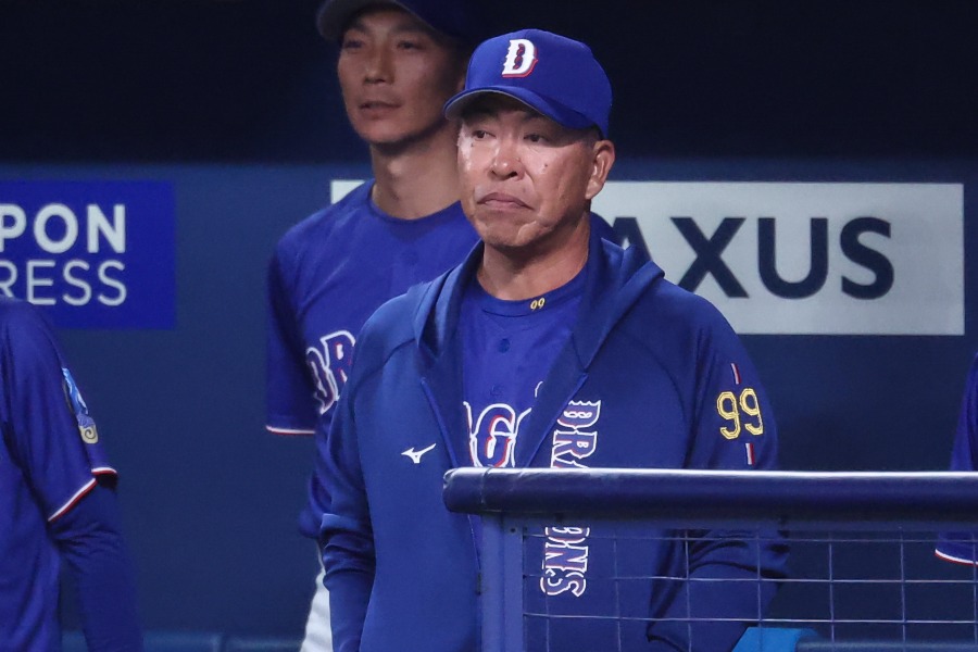 開幕3連敗の中日は「優勝まであるかも」 打線不発も…元MVPが太鼓判、阪神王朝を崩す可能性 | Full-Count 中日・井上一樹監督【写真:加治屋友輝】