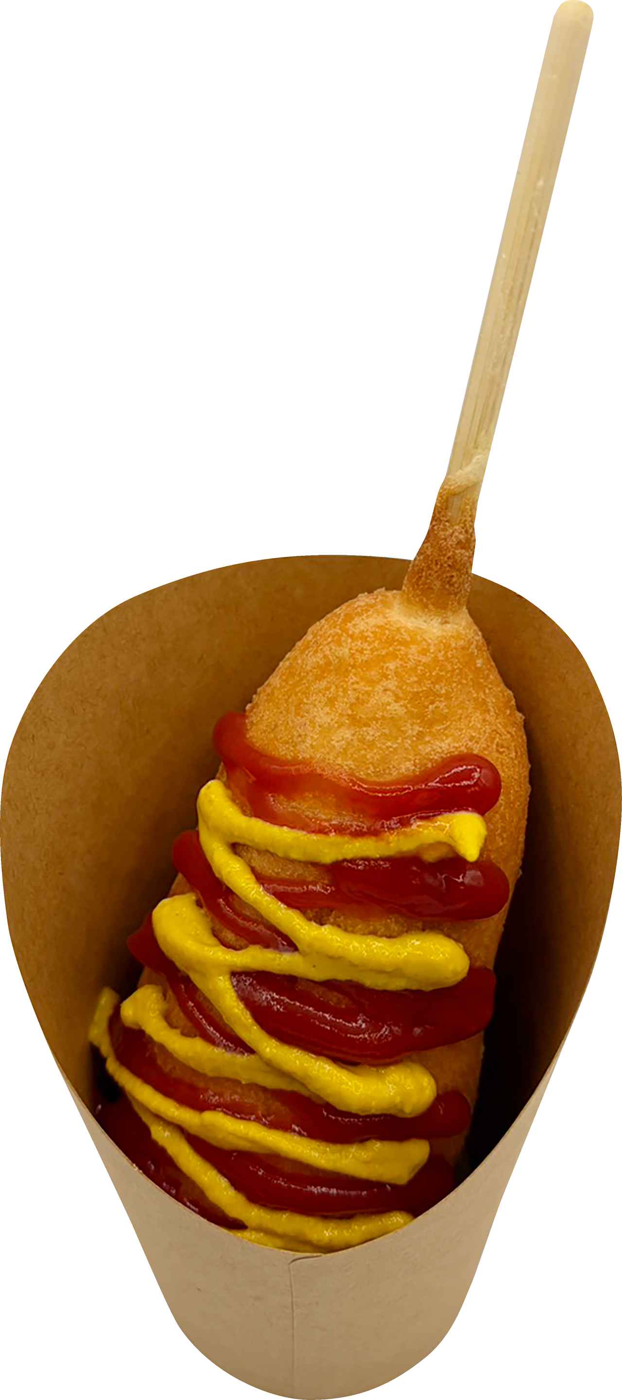 画像: 獅子のアメリカンドッグ（ケチャップ＆マスタード）（提供：埼玉西武ライオンズ）