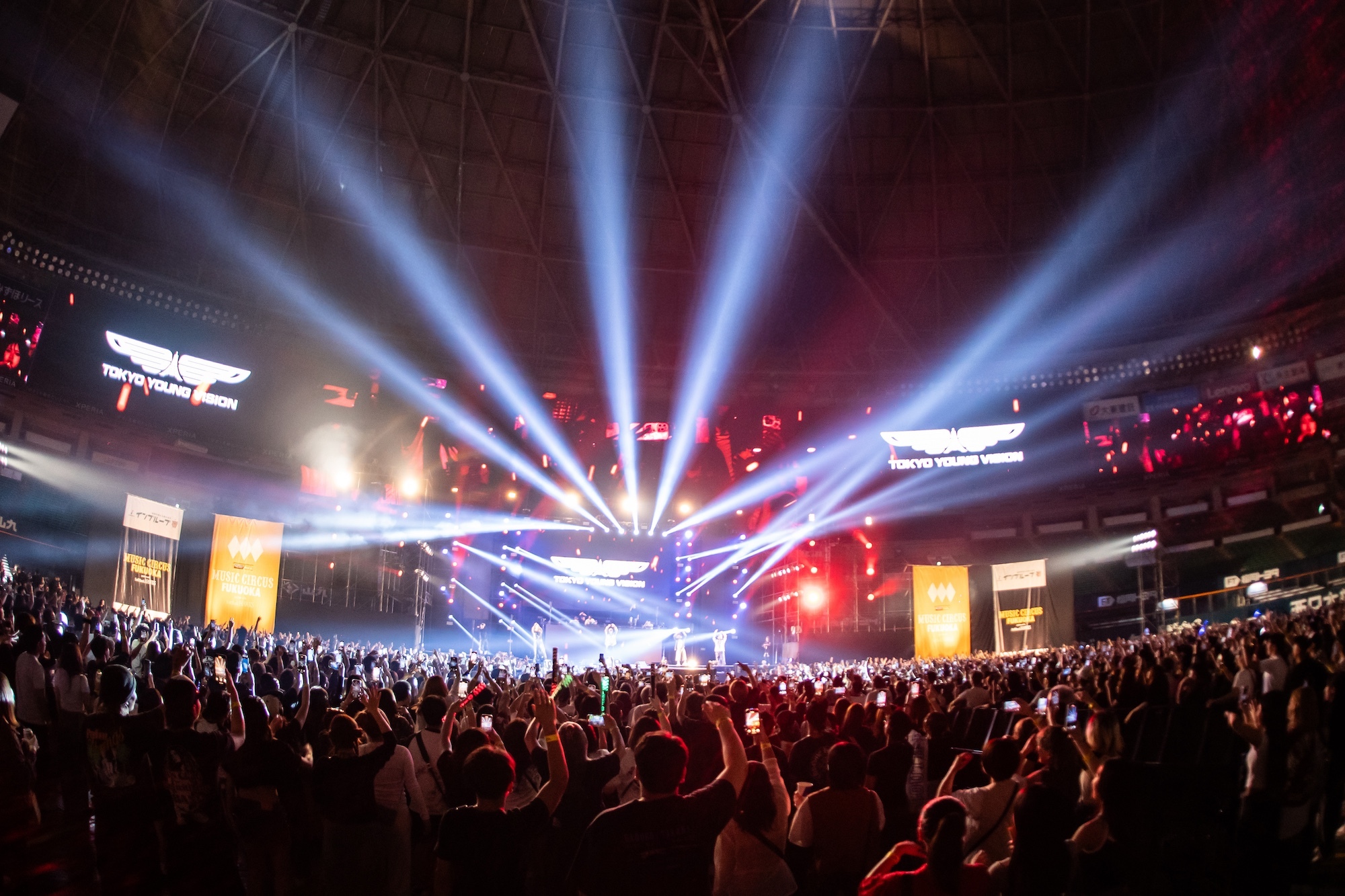 昨年6月に開催された『MUSIC CIRCUS FUKUOKA 2025』の様子