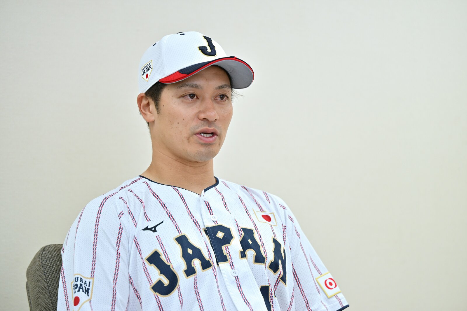 WBCでは激戦となった韓国戦などでマスクを被った坂本　photograpn by Hideki Sugiyama