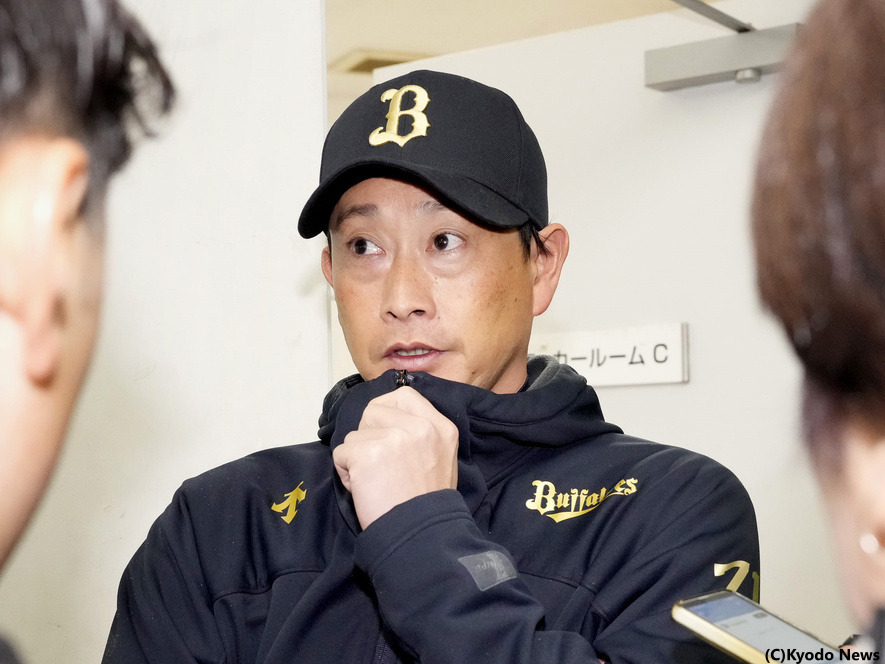 Sakaguchi says Orix Buffaloes can put together a variety of exciting batting lineups this year | Pacific League Orix Buffaloes manager Mamoru Kishida (C) Kyodo News