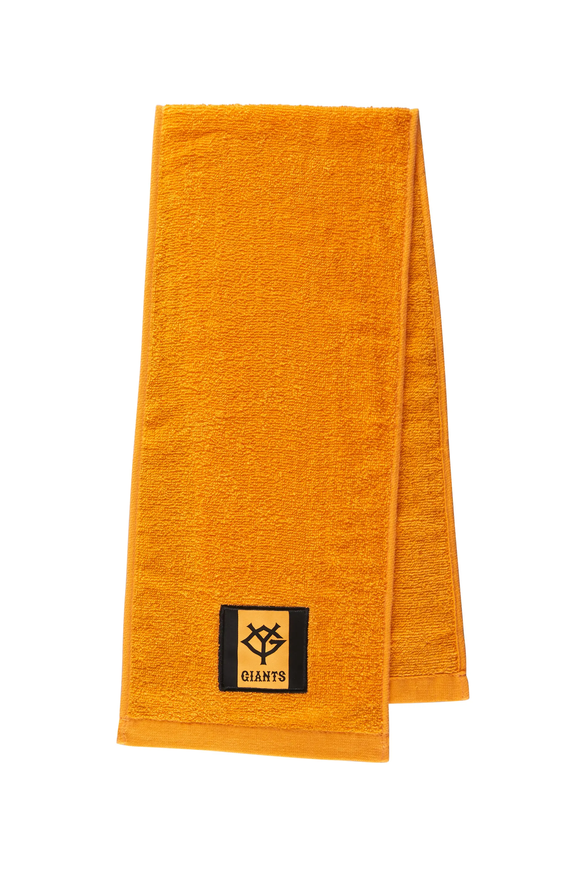 A席（3塁側）の来場者にプレゼントされる「オレンジタオル」