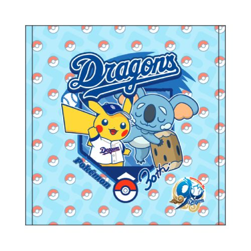 中日ドラゴンズオリジナルポケモンハンドタオル キービジュアル