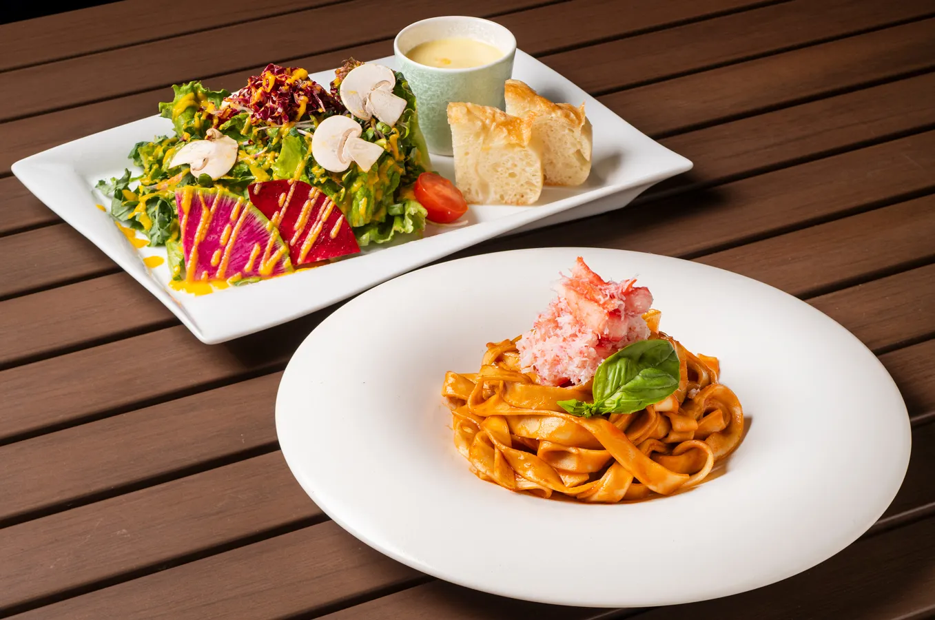 ランチプレート　© H.N.F.