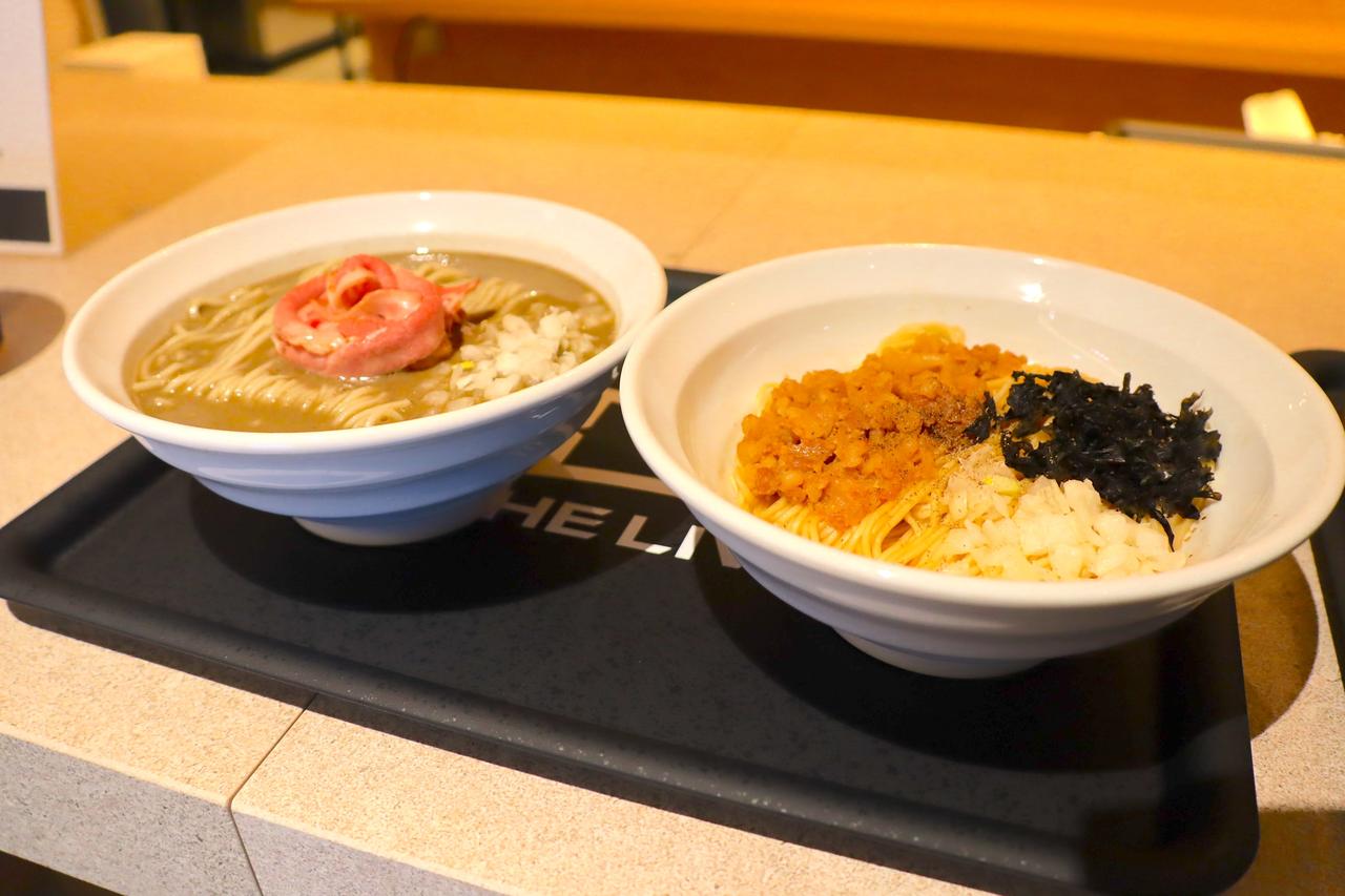 画像: 横浜や菊名、都内に店舗を構える「麺処 にぼし香」では、「ベイスターズコラボ 煮干のがっつりまぜそば」などを提供