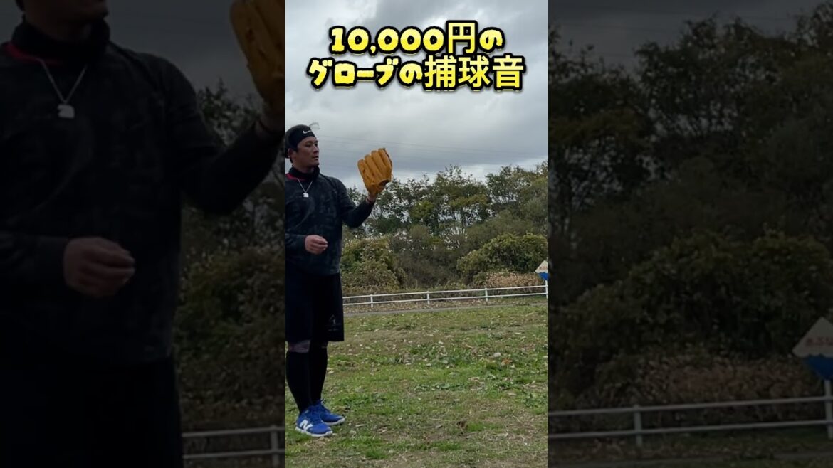 10,000円のグローブ全然使えるじゃん  #shorts #baseball #野球 #batting #バッティング #野球のミカタ #打撃探究部屋 #リンドスポーツ