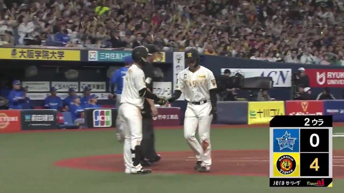 【今季初盗塁】2回裏 #近本光司 選手の盗塁に悪送球が絡み3塁ランナーがホームイン！【2026/4/2 Ｔ－ＤＢ】