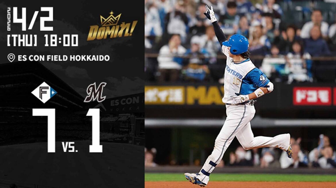 【西川遥輝 復帰後初スタメンで躍動！野村・奈良間・清水もホームラン！】 vs.千葉ロッテマリーンズ 4/2 ハイライト