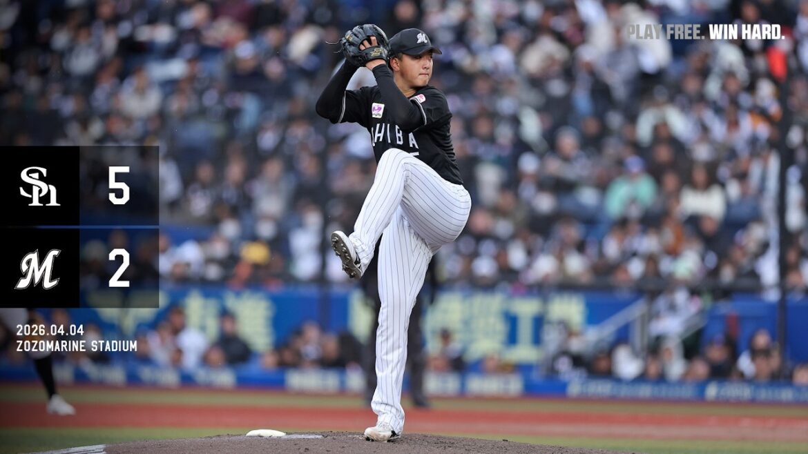 4月4日(土) vs福岡ソフトバンクホークス ゲームハイライト