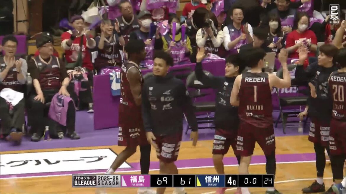 Fukushima Firebonds vs. Shinshu Brave Warriors - Condensed Game