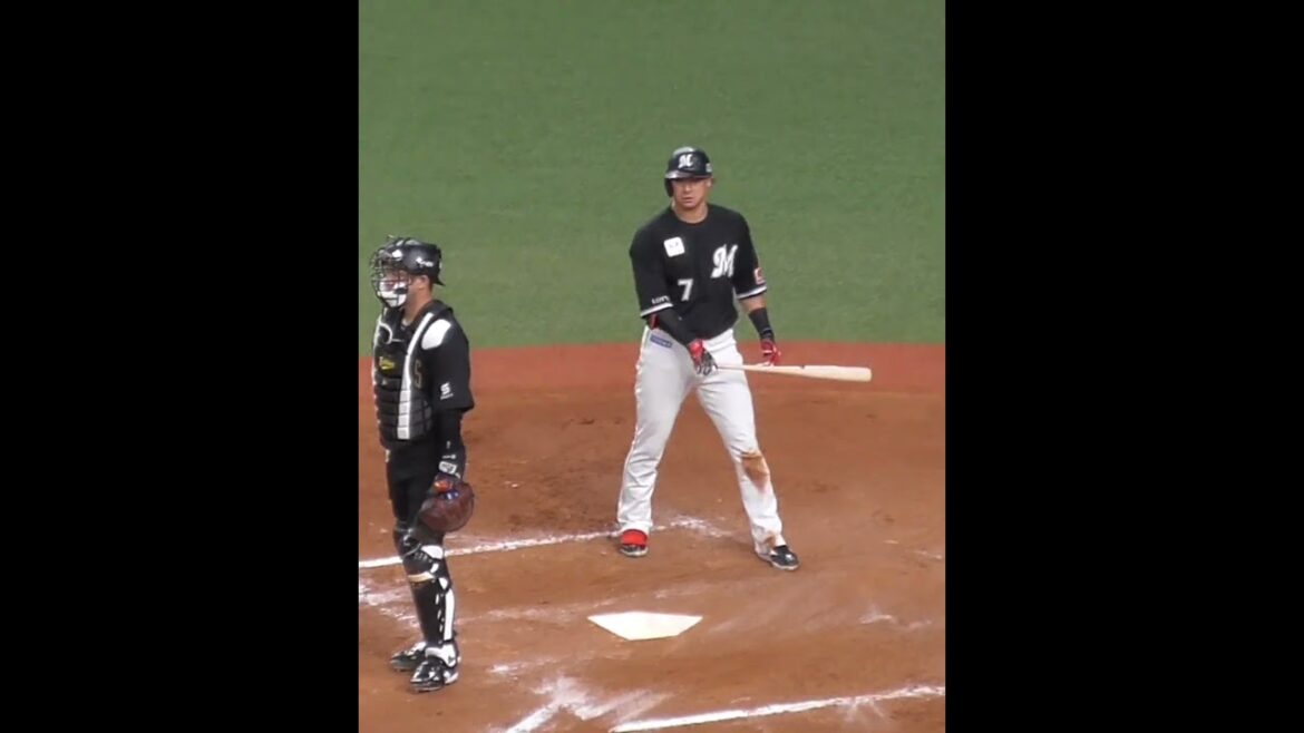 藤岡 裕大　チャームポイントはおしり（球団HPより）　#千葉ロッテマリーンズ #shorts