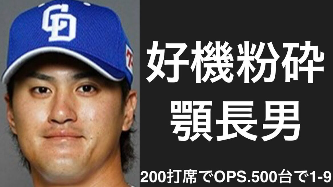 190打席以上立ってOPSが.500台だった選手で1-9
