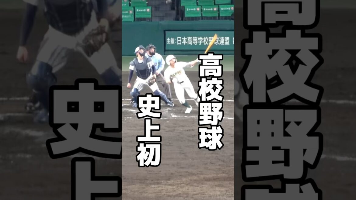 【史上初】高校野球でDH（指名打者）がホームラン！歴史が動いた衝撃の瞬間　専大松戸・吉田くん　選抜高校野球　甲子園　#高校野球 #甲子園