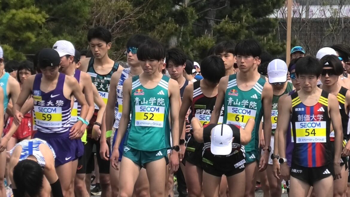 [関東インカレ]ハーフマラソン スタート！