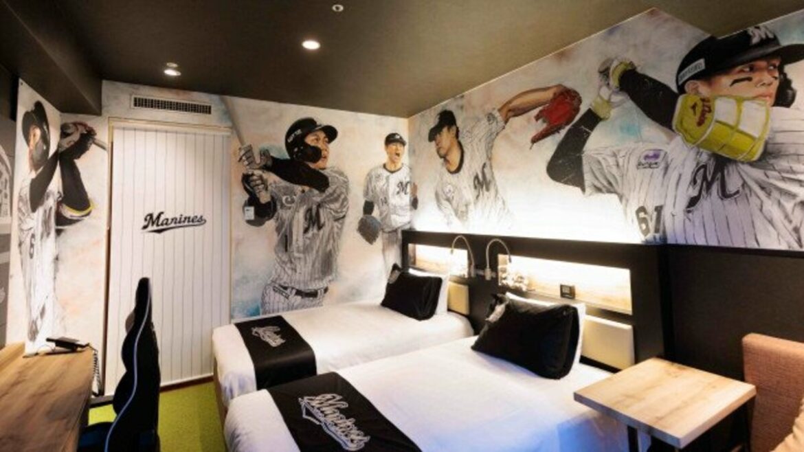 千葉ロッテ、ロッテシティホテル錦糸町の“コラボルーム”リニューアルを発表　宿泊者のみが見られる“壁画アート”も | 福島民報デジタル