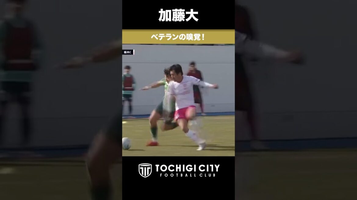 #加藤大 ベテランの嗅覚！　明治安田Ｊ２・Ｊ３百年構想リーグ 第６節 #栃木シティvs #ヴァンラーレ八戸（2026.3.15）