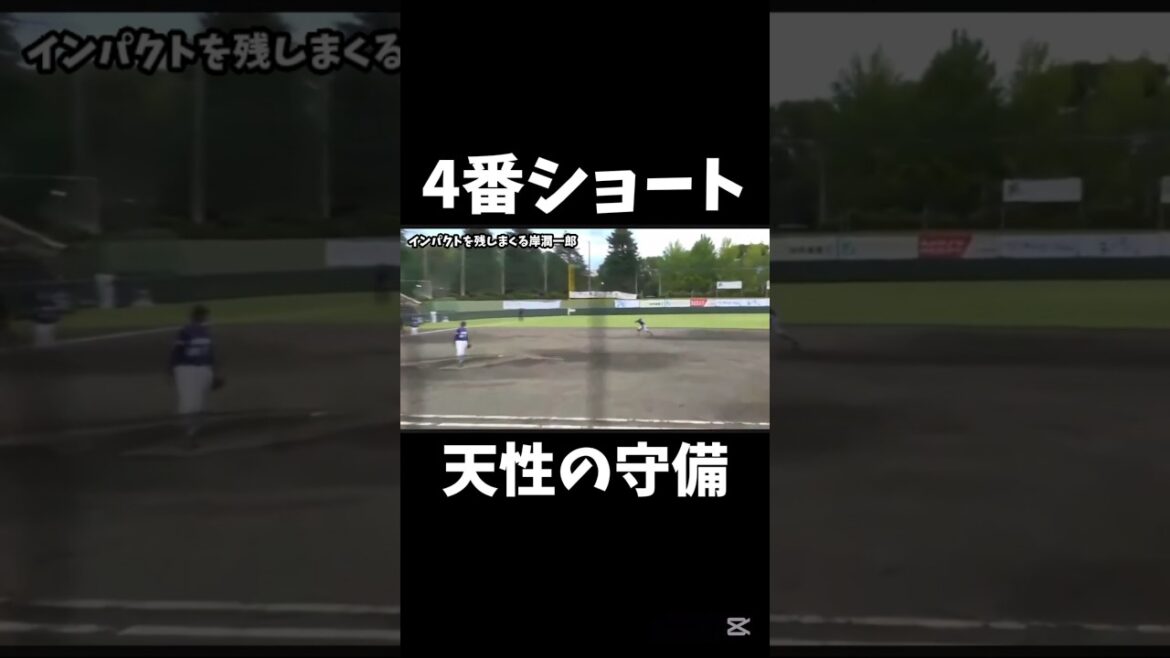 岸潤一郎ファインプレー