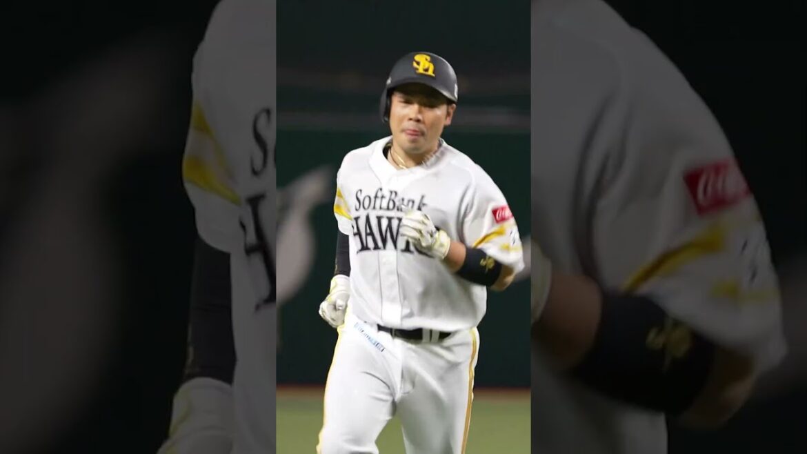 フォロースルーだけでご飯3杯はいけます #近藤健介 #sbhawks #全新