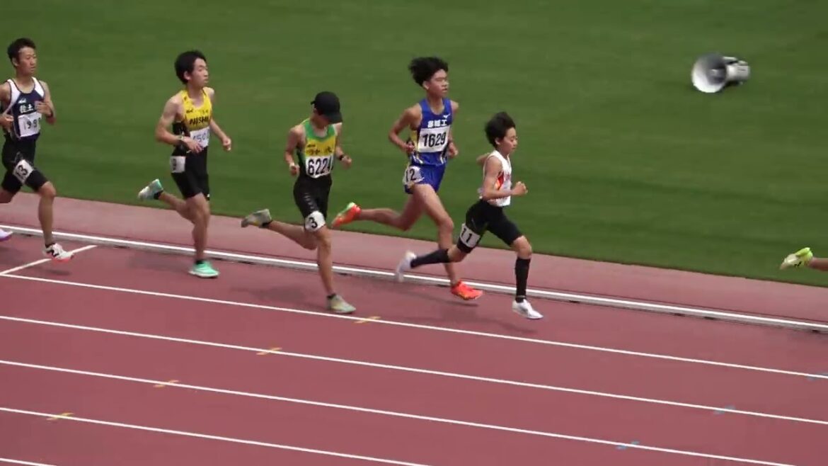 20260411132532宮崎県記録会共男1500m5組 安楽 航太（2） 都城西高 宮　崎 4:25.37
