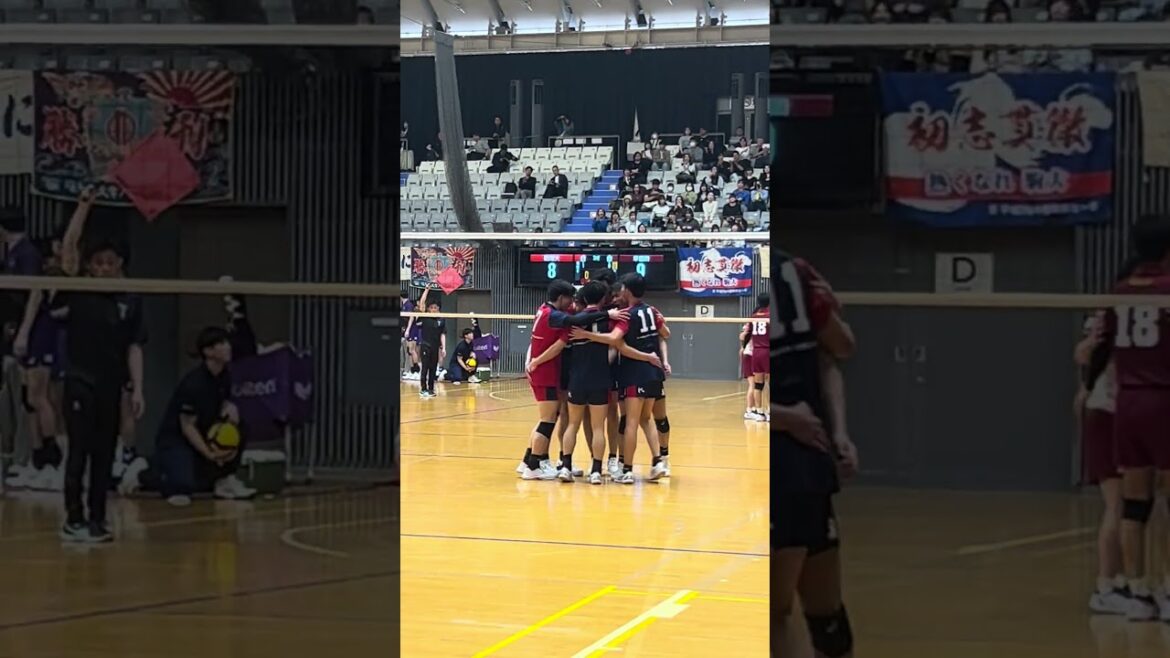 【駒澤21菅原秀斗】本日大活躍！2年生のサービスエース！ #univas #バレーボール #volleyball #大学バレー