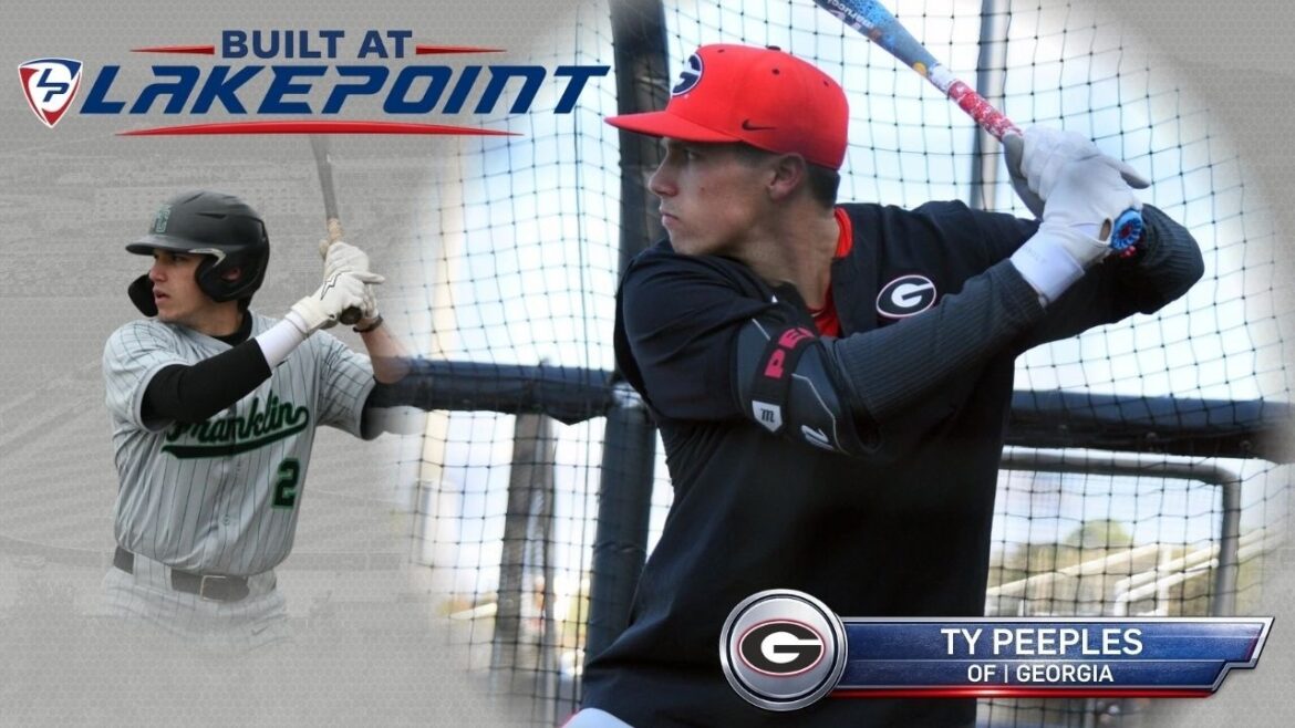 Built at LakePoint: Georgia OF Ty Peeples' path to the SEC