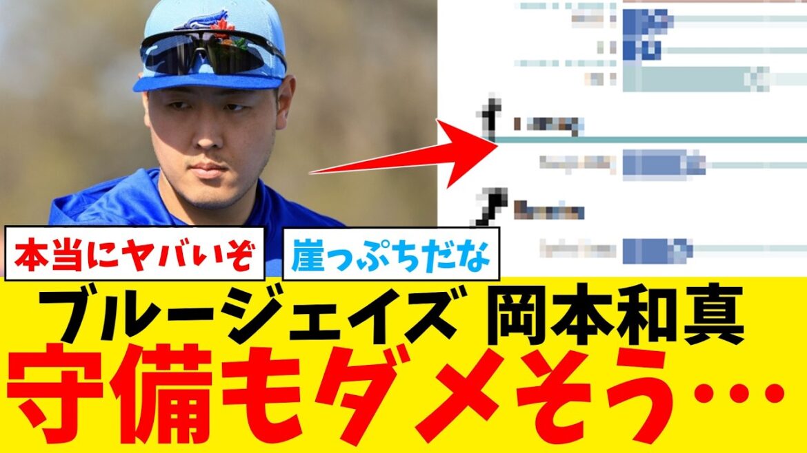 岡本和真、守備評価も急落し、ガチでヤバい…【なんJ プロ野球反応集】【2chスレ】【5chスレ】【大谷翔平】【MLB】【WBC】