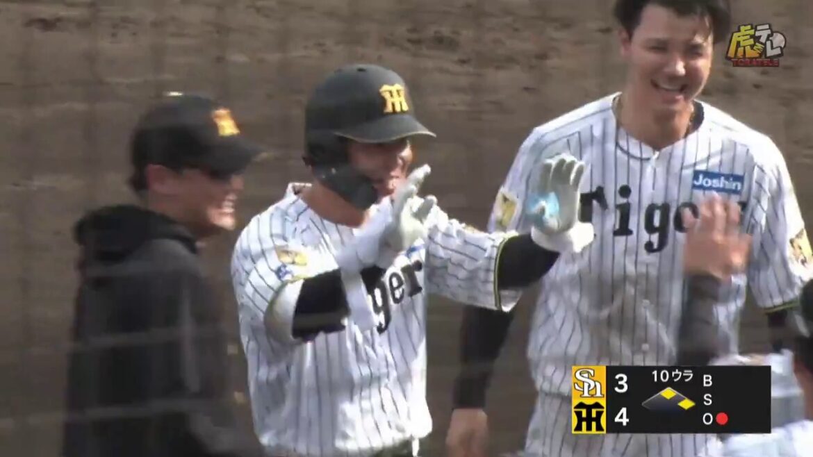 【ハイライト】4/14(火) 神4x－3ソ（ＳＧＬ）| 劇的幕切れ！糸原の代打逆転サヨナラ打で延長戦を制す！