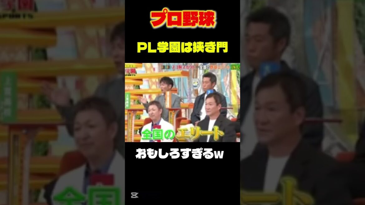 【プロ野球】元中日 立浪が語る「PL学園に入れるのは選ばれた18名のみ！？」 #大谷翔平#プロ野球 #野球 #wbc #なんj #shorts  #2ch　#山本由伸 #爆笑 #ドジャース