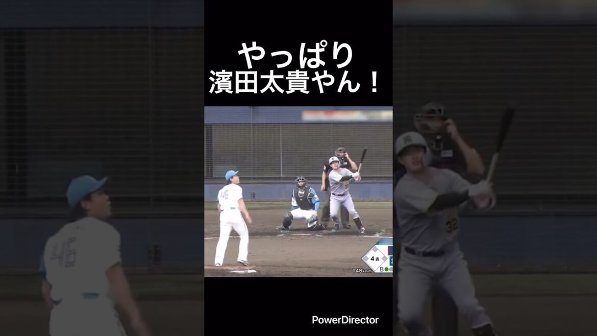 期待出来るぞ濱田太貴！#shorts #阪神タイガース #北海道日本ハムファイターズ #プロ野球