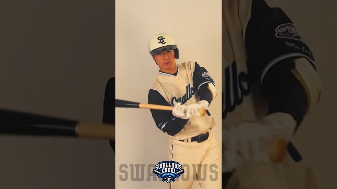 2026 CREWユニホーム選手ビジュアル撮影の裏側に密着！  #swallows #swallowscrew #スワローズクルー