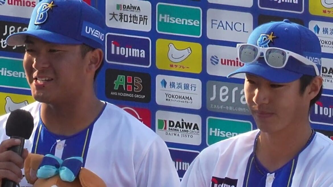 【「野手としてお立ち台に立つとは思わなかった」】勝又温史選手、ヒーローインタビュー/横浜スタジアム）