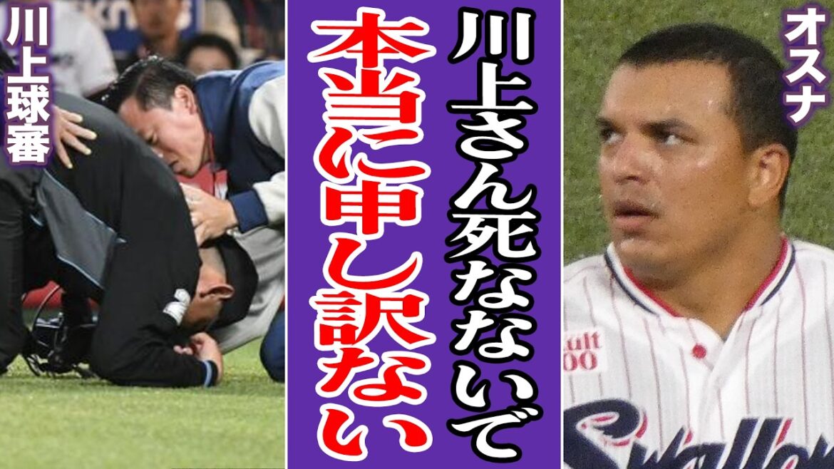 川上球審が緊急入院でオスナが号泣謝罪か…頻発する球審の負傷事故の深刻背景。現代バットの危険性と、球界が下すべき決断【プロ野球】 川上球審が緊急入院でオスナが号泣謝罪か…頻発する球審の負傷事故の深刻背景。現代バットの危険性と、球界が下すべき決断【プロ野球】