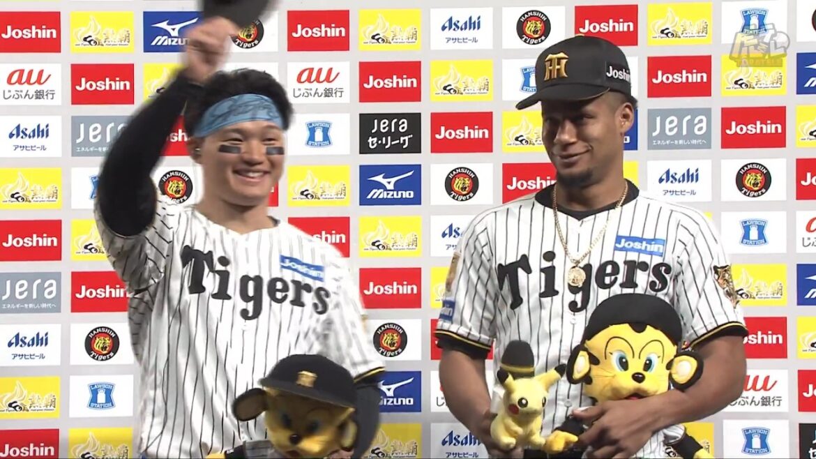 【#森下翔太 選手、#モレッタ 選手のヒーローインタビュー、#藤川球児 監督インタビュー】 4月17日(金) 阪神vs中日（甲子園）