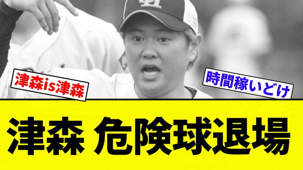 【ええ...】津森 危険球退場【プロ野球反応集】【2chスレ】【なんG】