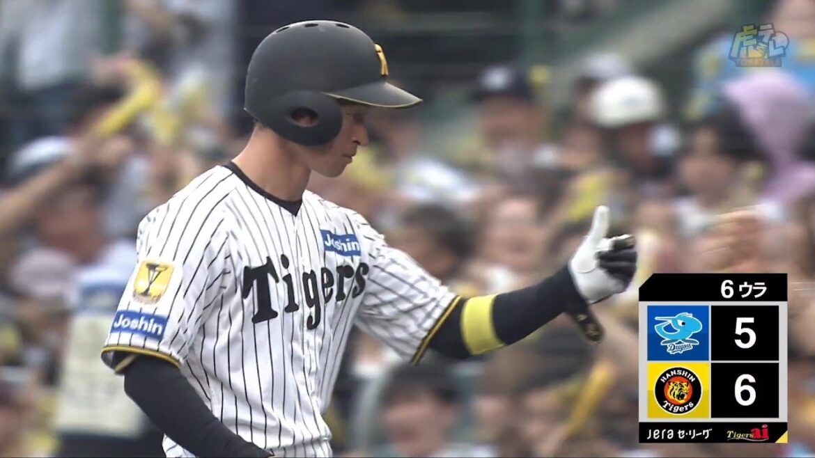 【かい潜る】6回裏、 #近本光司 選手がライトタイムリーヒット！素晴らしい一打で勝ち越し成功！【2026/4/19 Ｔ－Ｄ】