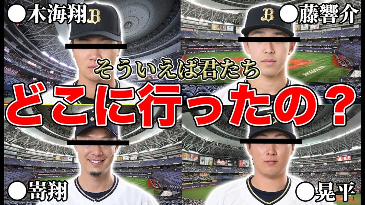 【リハビリから音沙汰なし】君たちは今どこで何をしているの？【オリックス】